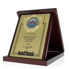 İstanbul Ahşap Plaket