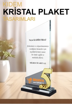 Kristal Plaket Modelleri