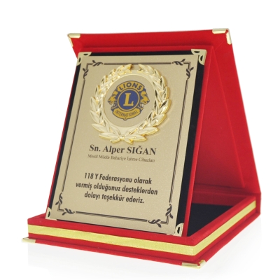 Logo Baskılı Albüm Plaket